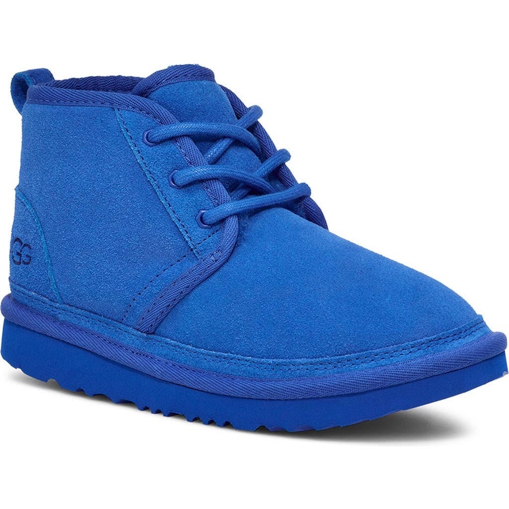 Ugg Neumel II Suede Chukka Regal Blue Boots kids Size 5